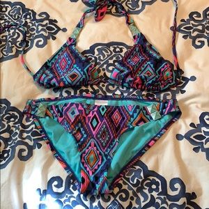 Target small tribal bikini set